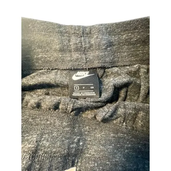 NIKE Hoodie + Joggers Set – Charcoal Gray, Red Stripe, Size Small, Athleisure - Picture 5 of 12